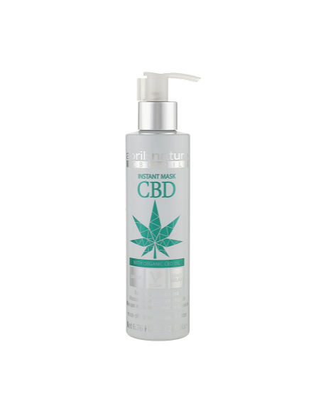 Детокс-маска для волос с конопляным маслом Abril et Nature CBD Cannabis Oil Elixir 200мл