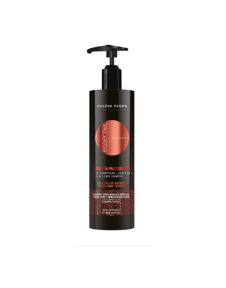 Шампунь для кучерявого волосся Eugene Perma Essentiel Keratin Frizz Control Shampoo 400мл