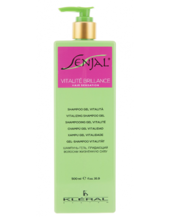 Шампунь-гель восстанавливающий для волос Kleral System Senjal Vitalizing Gel Shampoo 500мл