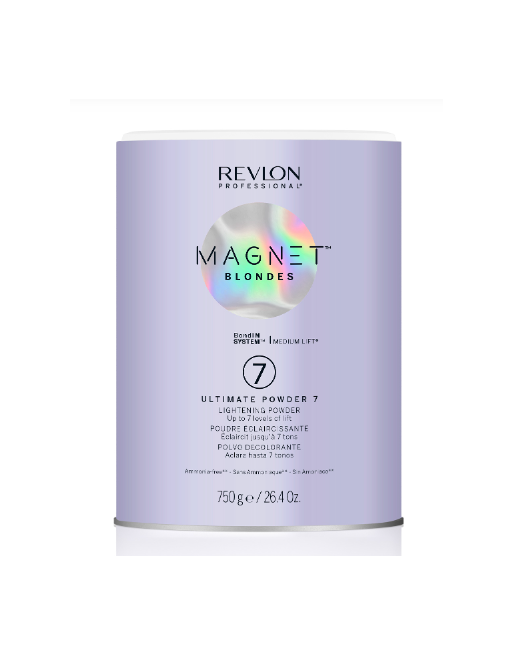 Осветляющая пудра без аммиака Revlon Professional MAGNET BLONDES 7 Ultimate powder 750г