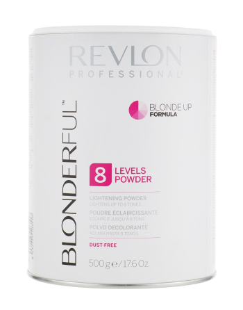 Багатофункціональна освітлювальна пудра рівень 8 Revlon Professional Blonderful 8 Levels Lightening Powder 500г