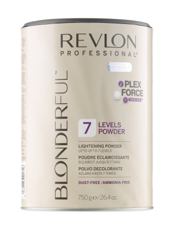 Многофункциональная осветляющая пудра уровень 7 Revlon Professional Blonderful 7 Levels Lightening Powder 750г