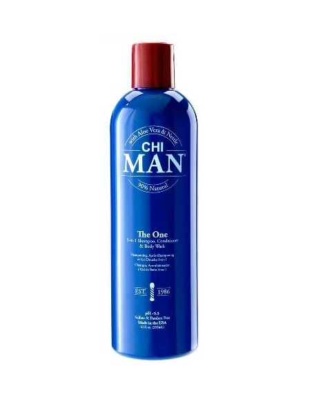 Мужской 3 в 1 шампунь,кондиционер и гель для душа CHI Man The One 3-in-1 Shampoo, Conditioner & Body Wash 355/739мл