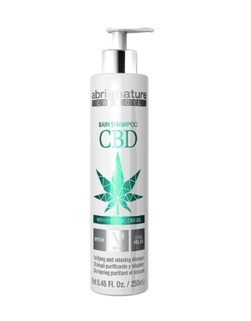 Шампунь-детокс Abril et Nature CBD Cannabis Oil Shampoo (с конопляным маслом) 250мл